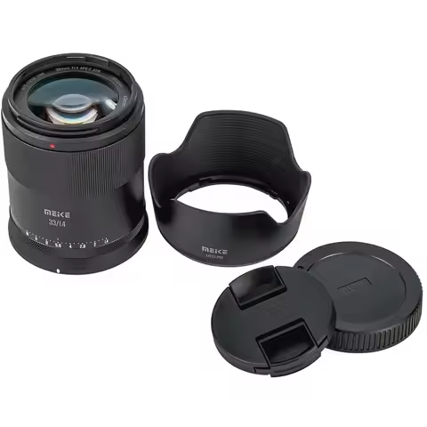 on sale! MEKE Meike 33mm F1.4 Auto Focus Lens APS-C Large Aperture Portrait Lens For Fuji XF /Nikon 