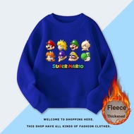 100% Cotton Cartoon Children University T Super Mario Bros Super Mario Bros Clothes Children Spring 