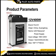DC12V - 400W Rainproof Power Supply 33A Weatherproof Rainproof Switching Power Supply