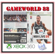 XBOX 360 GAME : NBA Live 09