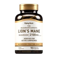 Piping Rock Lion'S Mane 2100 Mg 90 Capsules Brain Stress Immune Aid