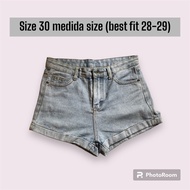 AA Style Cleancut Denim Shorts