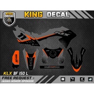 Decal KLX BF KLX OLD KLX S DECAL KX CUSTOME DECAL KLX BF 150L 40