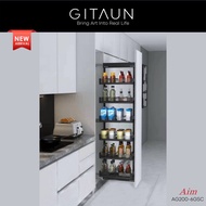 [AIM] Aluminium Pull Out Rack / Pull Out Basket / Kitchen Drawer / Laci Kabinet / AG200-6GSC