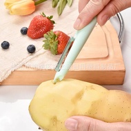 Stainless steel peeler for peeling melons, sugar cane, and potatoes, a household kitchen tool 7SFY