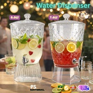 TAMU DIAMOND WATER DESPENSER/DESSERT SERVING BOWL/DESSERT BOWL 8L/Bekas Air dengan Dispenser/Kapasit