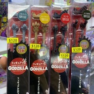 全新日版 日本筷子 哥斯拉筷子 Godzilla figure chopsticks 連筷子座 23cm長 機械哥斯拉 王者基多拉 三頭龍 哥斯拉 真哥斯拉2016