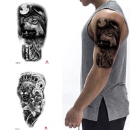 Small Full Arm Tattoo Decal Arm Tattoo Sticker Tiger Head Snake Tattoo Sticker Waterproof Tattoo Sti