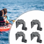 【Good Quality】4 Pack ABS Plastic Pontoon Boat Square Rail Fender Clips Boat Fender Hangers