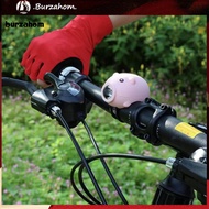 BUR_ Bike Light Rechargeable Cartoon Bike Headlight with Horn Waterproof Children's Bicycle Light