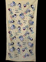[現貨]史努比 浴巾 Snoopy家族 奧拉夫 Olaf 花生漫畫 沙灘巾 潮流復古運動 健身巾 可愛 生日 交換禮物