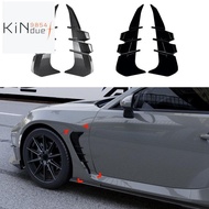 Car Side Wing Air Flow Intake Cover Side  Trim Spoilers for  GR86  BRZ 2022+ Carbon Fiber