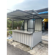 Kabin Stall Niaga Kiosk Kedai Kotak Burger Niaga