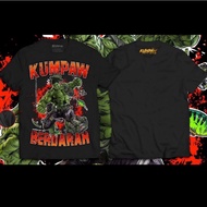 Kumpau Baju Tshirt Mancing Pancing Jersi Microfiber Hulk Berdarah 160GSM