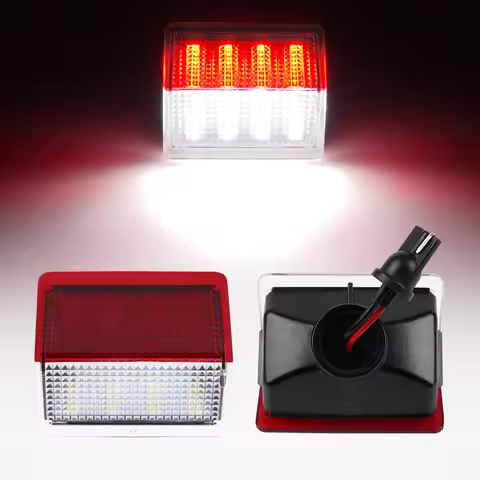 2x Tailgate Interior Licenses Trim Light A2218202101 For Mercede A/B/C GLA GL Class Trunk Handles Il