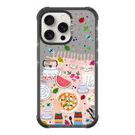 HI-SHIELD Stylish เคสใสกันกระแทก iPhone รุ่น Picnic1 [เคส iPhone15][เคส iPhone 14][เคส iPhone 13]