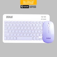 Keyboard Bluetooth dan Mouse Mtech STK-07 Wireless 10 Inch Lightweight Portable PC Tablet Android Hp