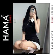 HAMA STORE H64 Sexy SHIRT COLLAR DRESS - PERSONALIZED WHITE PIECE