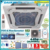 Daikin 4.5hp Ceiling Cassette Air Conditioner FCC125AV1MF & RC125BY1M & Panel BC50FBMF ((WiFi)) R32