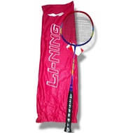 FLASHSALE !! RAKET BULUTANGKIS LINING DEWASA MURAH - RAKET BADMINTON IMPORT LI-NING CARBON SUPER QUA
