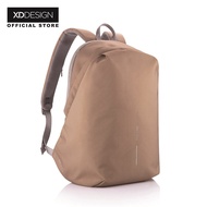 XD Design กระเป๋าเป้นิรภัยแล็ปท็อป Bobby Soft (สีน้ำตาล)