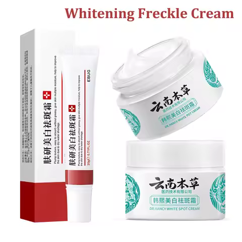 20/40g Whitening Freckle Cream Remove Dark Spot Anti-freckle Moisturizing Brightening Skin Improve D