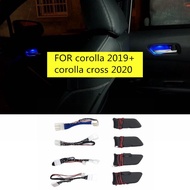 for Toyota Corolla ALTIS 2019 2020 2021 ​corolla cross Door Bowl Armrest Atmosphere Light Interior LED Door Bowl Handle Frame