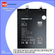 Nohon Batter for Xiaomi Mi 12 BP46 / Mi 12 BP45 / Mi 11 Pro BM55 / Mi 11 Ultra / Mi 11 BM4X / Mi 10
