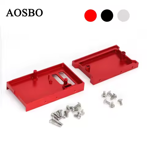 Metal Modification Upgrade Parts Circuit Board Fixing Seat Rear Tailboard for MN Model 1/12 New MN98