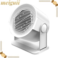 MEIGUII Electric Heater, Adjustable Angle Convenient Desktop Heater Fan, Portable Mini Multifunction