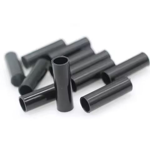30pcs Black Plastic Cover Arcade Sanwa 8YT Joystick Replacement Rod Shaft Protective Sleeve Sheath G