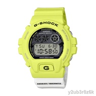 men watch ℡✹○Casio G-Shock DW-6900 Lineup Special Colour Model Two Tone Resin Band Watch DW6900TGA-9