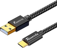 Ruaeoda USB C Cable 6 ft,3.1A Type C Fast Charging Cable, USB A to USB C 3A Charger Durable Nylon Br