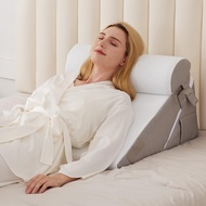 Orthopedic Bed Wedge Pillow Set 3Pcs, Memory Foam Wedge Pillow for Sleeping, Body Pillow Post Surger