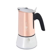 BIALETTI - 6杯裝不銹鋼電磁爐摩卡咖啡壺-銅色