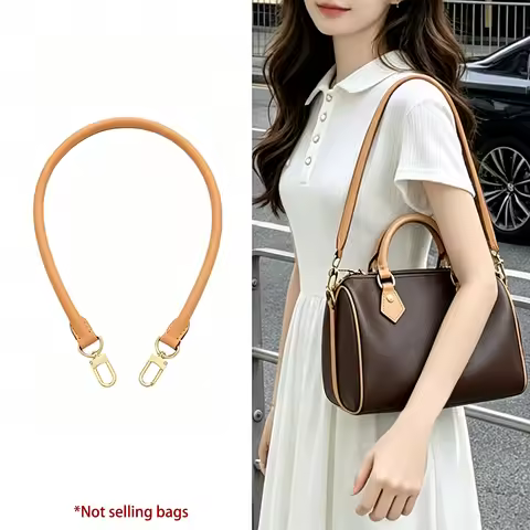 New Leather Bag Strap for LV Speedy 20 25 30 Shoulder Straps Long Bags Belts Replacement Bag Accesso