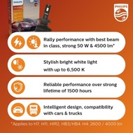 LED PHILIPS HIR2 9012 ULTINON RALLY CAR LED LIGHT 100WATT 9000LUMENS ORIGINAL