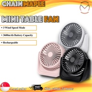 [SG LOCAL SELLER] Portable Mini Fan/ USB Fan/ Table Fan/ Handheld Fan/ Strong Wind