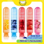 Pelincir Buah Flavor Fruits (Edible) Lubricant 80g Water-Based Soluble Sex Minyak Fun Flavor Vaginal
