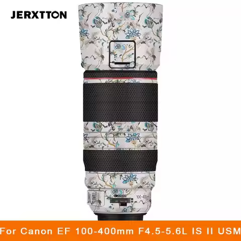 EF100 400 II Premium Camera Lens Stickers 3M Decal Vinyl Wrap Cover Skin Film for Canon EF 100-400mm