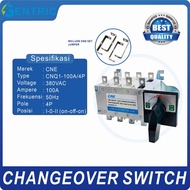 COS/Change Over Switch/Ohm Switch 4P 100A(I-0-II) BEST QUALITY.