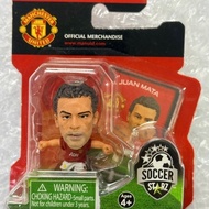 SOCCERSTARZ JUAN MATA MANCHESTER UNITED FOOTBALL CLUB EPL PLAYER FIGURE NUMBER 8 SPAIN CHELSEA