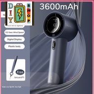 [ส่งด่วนในไทย🇹🇭]JISULIFE พัดลม Portable Rechargeable Handheld Fan Mini Jet Fan Speed(1-100) Adjustab