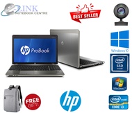 ( Laptop Hp i5 2rd - 3th Generation Refurbished) i5 2rd - 3th Generation HP Probook 4530s 4540s 4GB-8GB RAM / 250GB HDD / 120GB-240GB SSD / 15.6''Screen with Webcam with Window 7 or Window 10