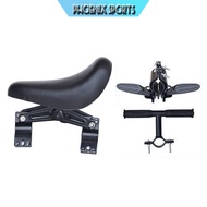 Kids Bicycle Front Seat Bicycle Front Mounted Seat Kids Bike Seat Front Mounted with Handlebar Foot 