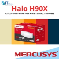 Mercusys Halo H90X Mesh AX6000 Whole Home Mesh WiFi 6 System | 150 devices