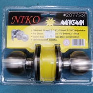 Niko Cylindrical Lock (Marksman) / Tombol Pintu Bilik