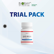[TRIAL PACK] BIOBAY Q10 4plex (480mg) Co-Enzyme Q10 | Energy Booster Heart Health | Antioxidant Supp