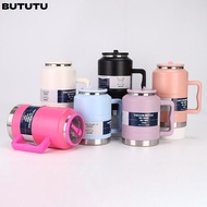 BUTUTU Sports Water Bottles, Stainless Steel 2L Water Bottle, Portable BPA Free Insulated Thickened 