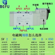 /5V210-085V110-065V220-08/Control Valve Solenoid Valve Pneumatic High Frequency 5V230C-08DC24V HX4R